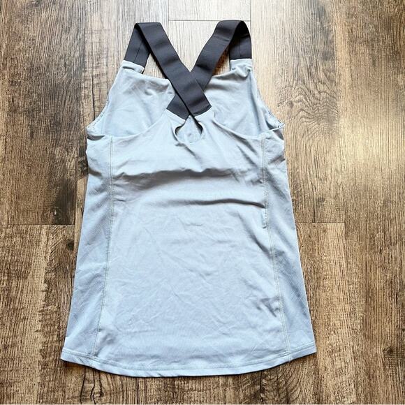 C9 Champion Size Small Colorblock Racerback Blue Tank Top - Picture 3 of 8